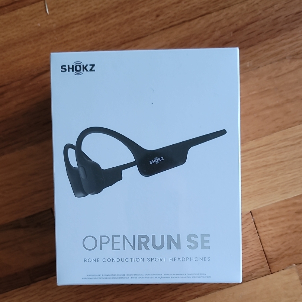 OpenRun SE Bone Conduction Sport Headphones - Comet Grey - Sealed